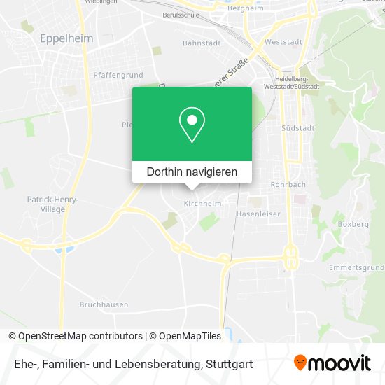 Ehe-, Familien- und Lebensberatung Karte