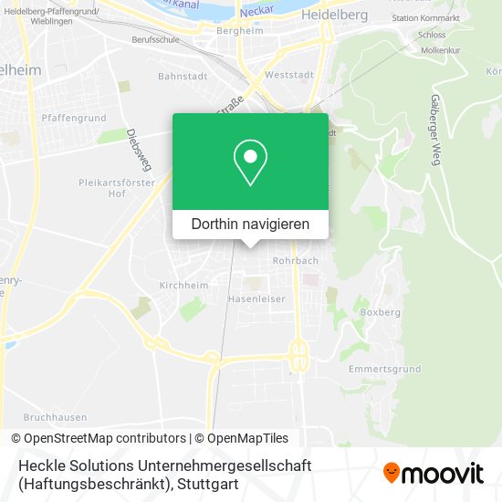 Heckle Solutions Unternehmergesellschaft (Haftungsbeschränkt) Karte