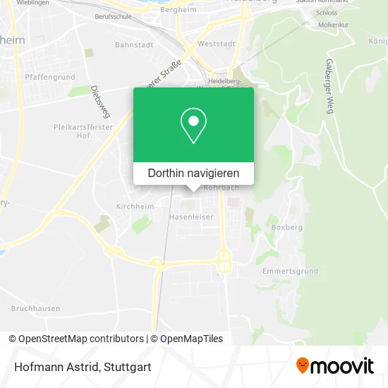 Hofmann Astrid Karte