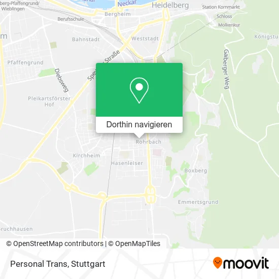 Personal Trans Karte