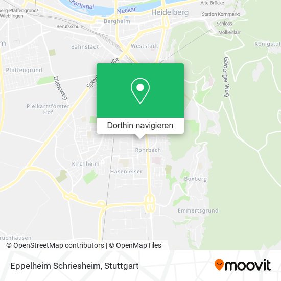 Eppelheim Schriesheim Karte