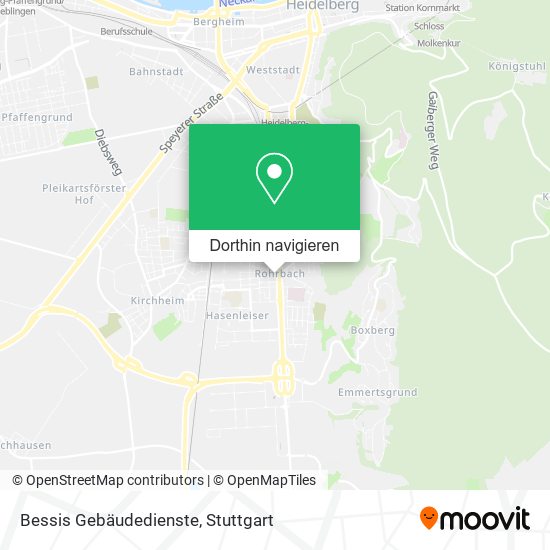 Bessis Gebäudedienste Karte