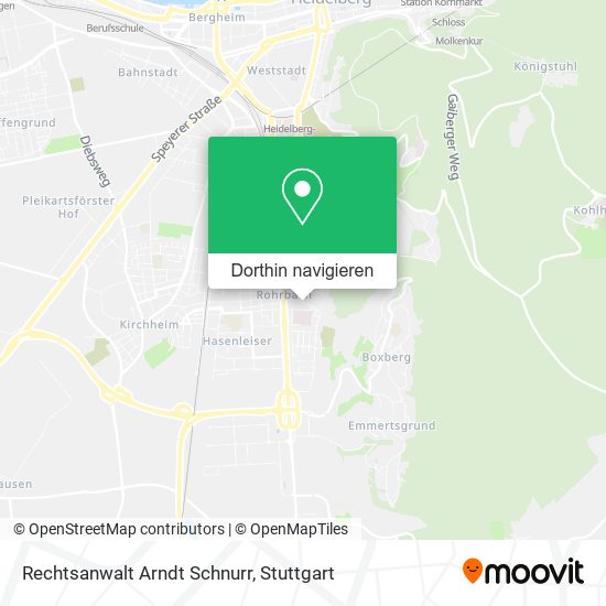 Rechtsanwalt Arndt Schnurr Karte