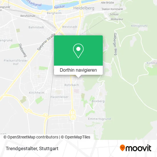 Trendgestalter Karte