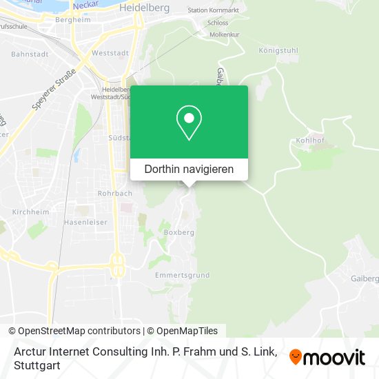Arctur Internet Consulting Inh. P. Frahm und S. Link Karte