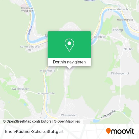 Erich-Kästner-Schule Karte