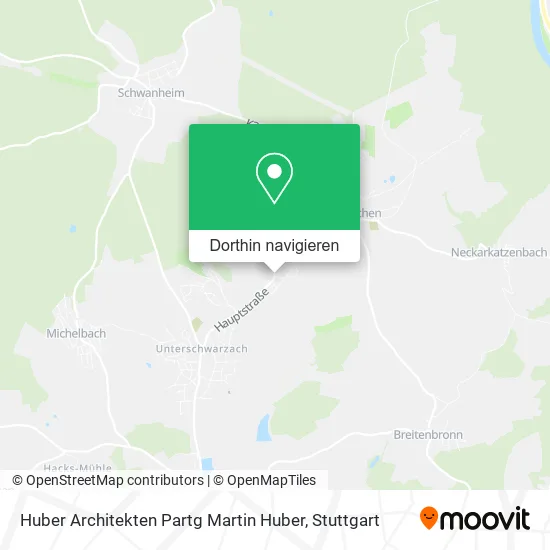 Huber Architekten Partg Martin Huber Karte