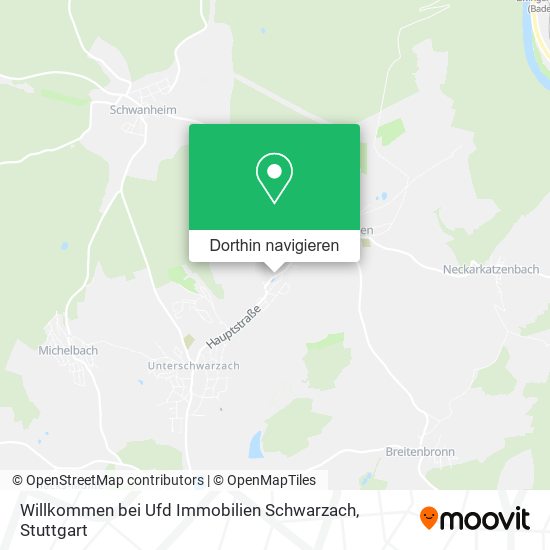 Willkommen bei Ufd Immobilien Schwarzach Karte