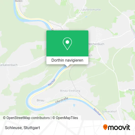 Schleuse Karte