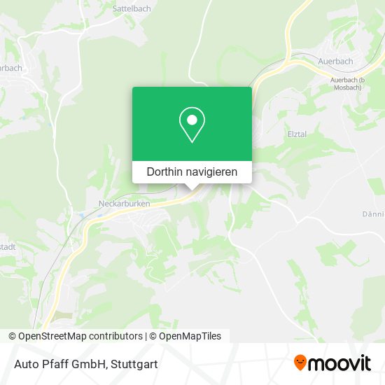 Auto Pfaff GmbH Karte