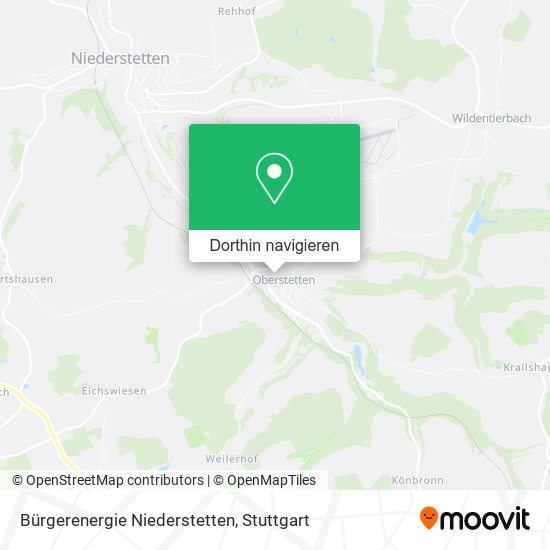 Bürgerenergie Niederstetten Karte