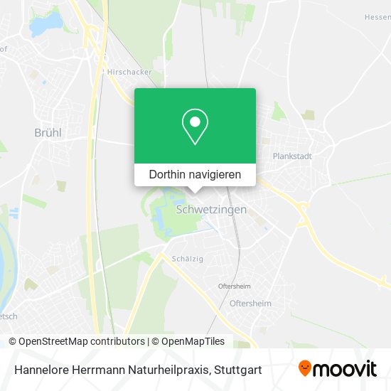 Hannelore Herrmann Naturheilpraxis Karte