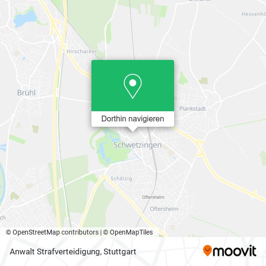 Anwalt Strafverteidigung Karte