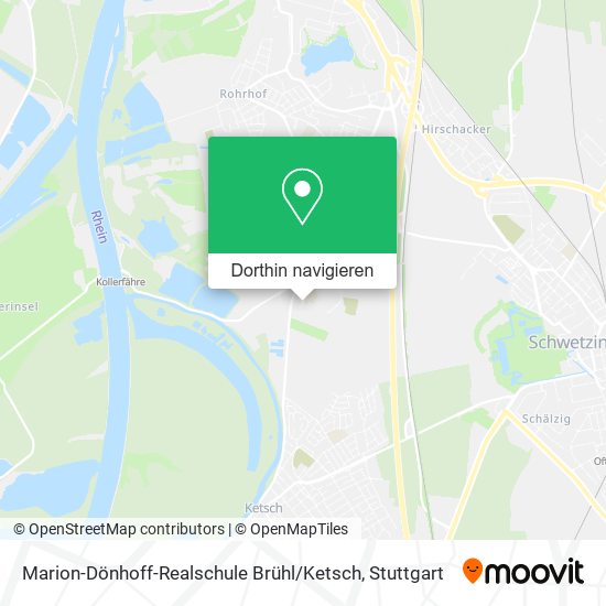 Marion-Dönhoff-Realschule Brühl / Ketsch Karte