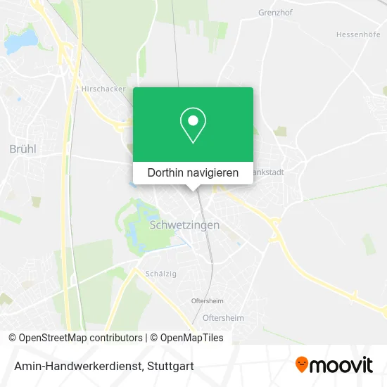 Amin-Handwerkerdienst Karte
