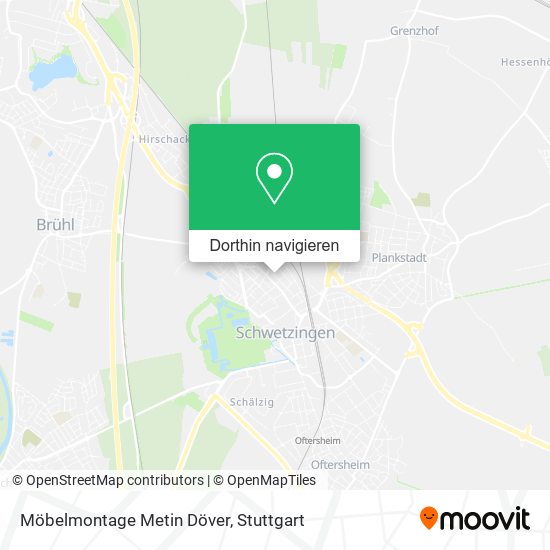 Möbelmontage Metin Döver Karte