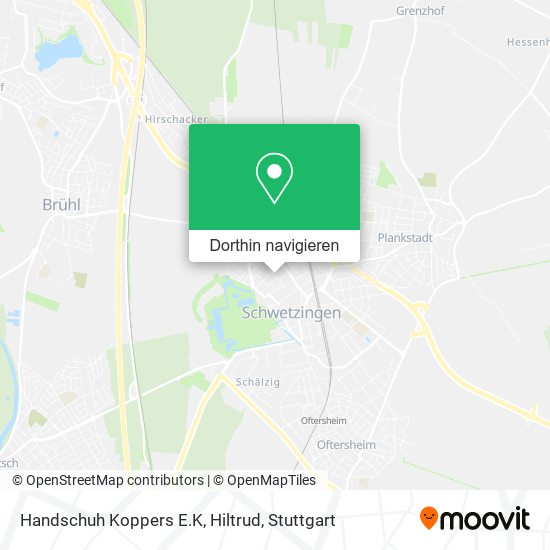 Handschuh Koppers E.K, Hiltrud Karte