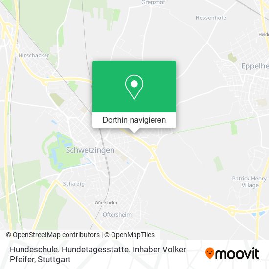 Hundeschule. Hundetagesstätte. Inhaber Volker Pfeifer Karte