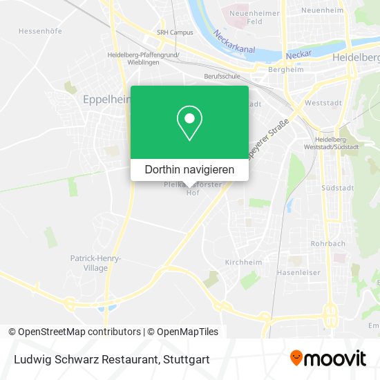 Ludwig Schwarz Restaurant Karte