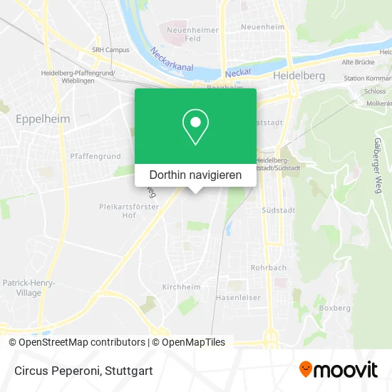 Circus Peperoni Karte