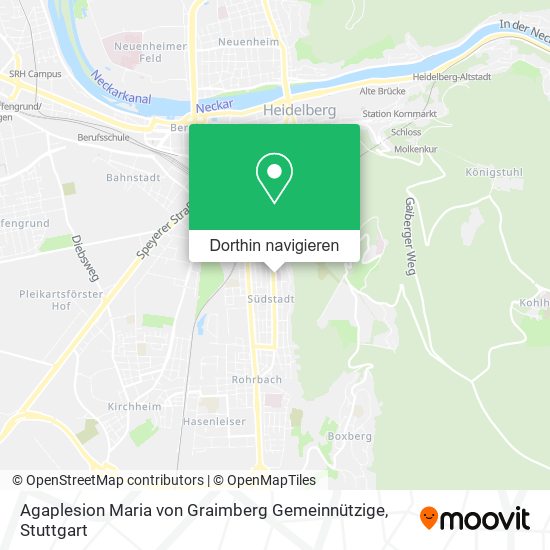 Agaplesion Maria von Graimberg Gemeinnützige Karte