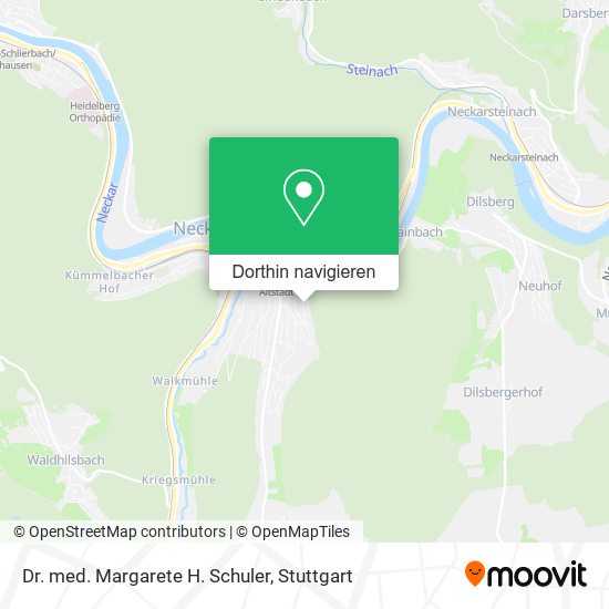 Dr. med. Margarete H. Schuler Karte