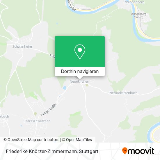 Friederike Knörzer-Zimmermann Karte