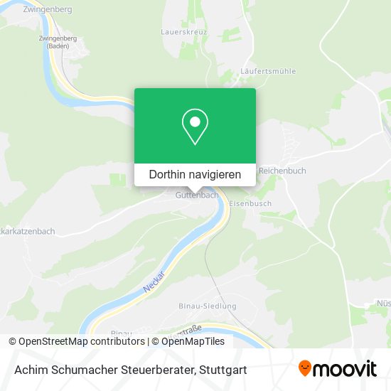 Achim Schumacher Steuerberater Karte