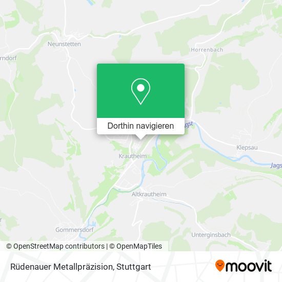 Rüdenauer Metallpräzision Karte