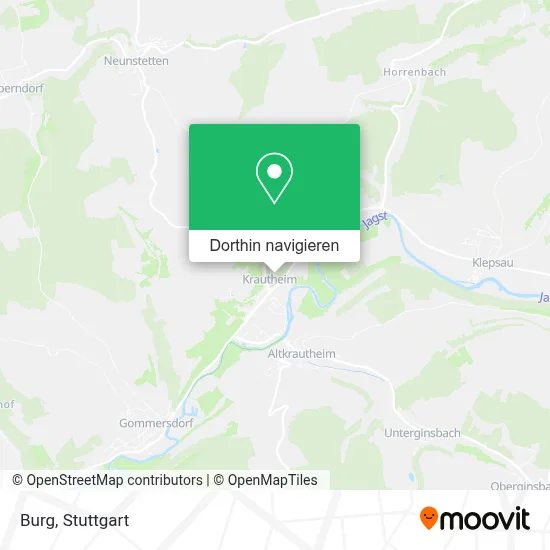 Burg Karte
