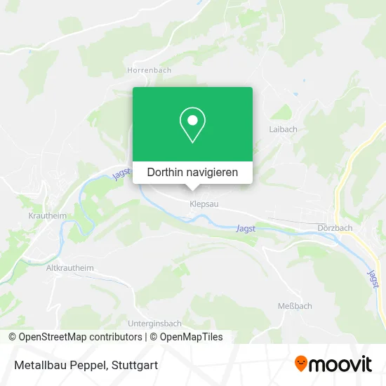 Metallbau Peppel Karte