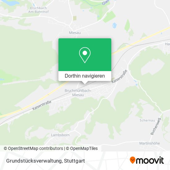 Grundstücksverwaltung Karte