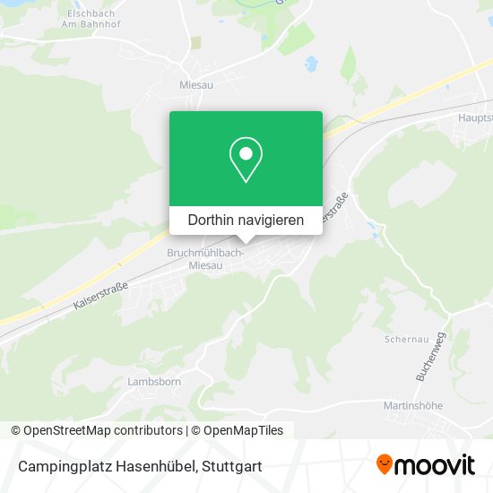 Campingplatz Hasenhübel Karte