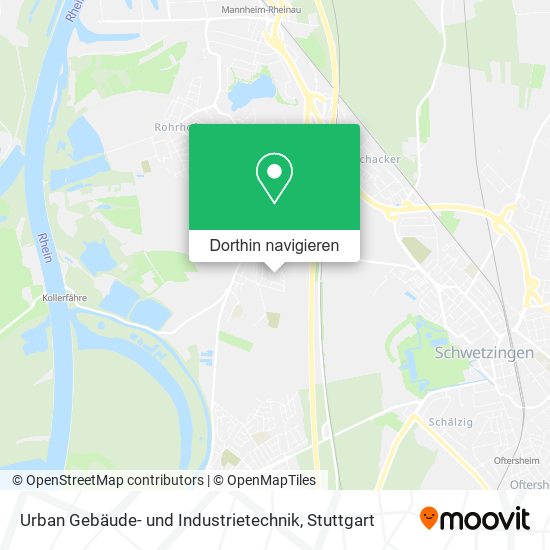Urban Gebäude- und Industrietechnik Karte
