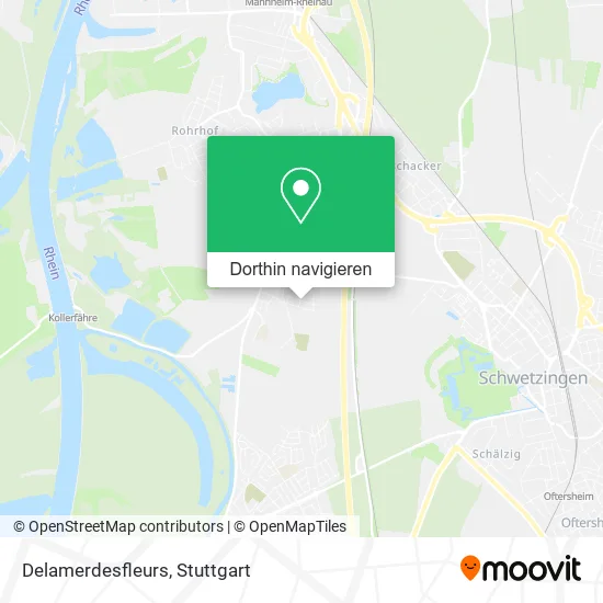 Delamerdesfleurs Karte