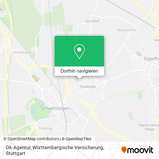 Ok-Agentur, Württembergische Versicherung Karte