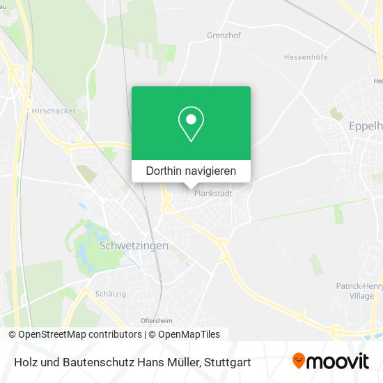 Holz und Bautenschutz Hans Müller Karte