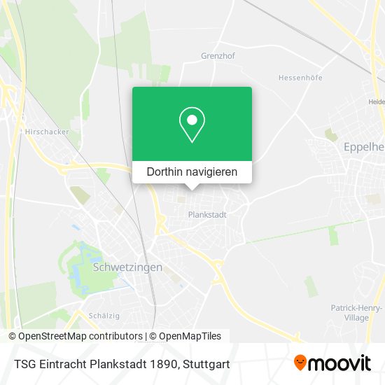 TSG Eintracht Plankstadt 1890 Karte