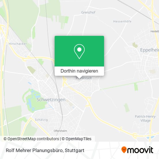 Rolf Mehrer Planungsbüro Karte
