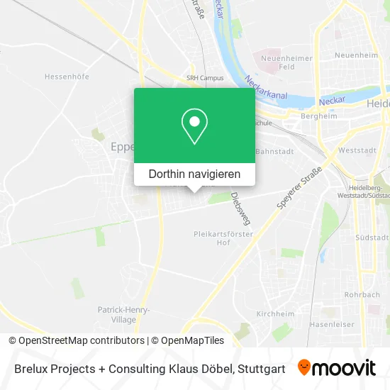 Brelux Projects + Consulting Klaus Döbel Karte