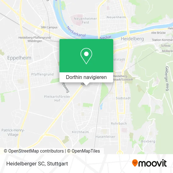 Heidelberger SC Karte