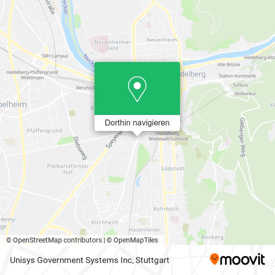 Unisys Government Systems Inc Karte