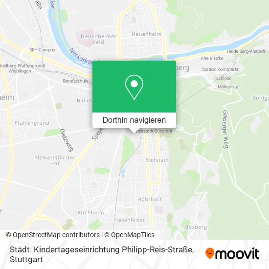 Städt. Kindertageseinrichtung Philipp-Reis-Straße Karte
