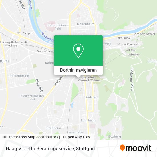 Haag Violetta Beratungsservice Karte