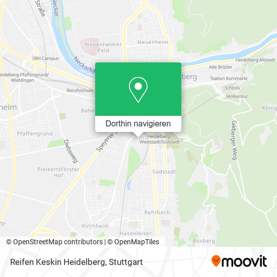 Reifen Keskin Heidelberg Karte