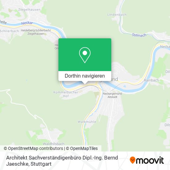 Architekt Sachverständigenbüro Dipl.-Ing. Bernd Jaeschke Karte