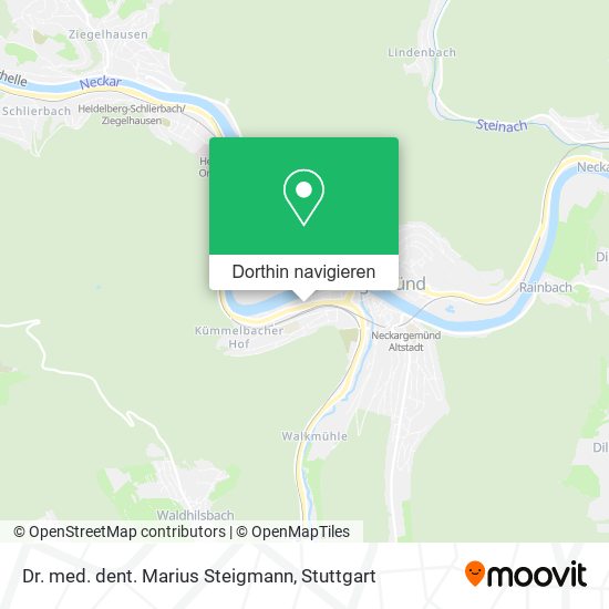Dr. med. dent. Marius Steigmann Karte