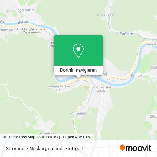 Stromnetz Neckargemünd Karte