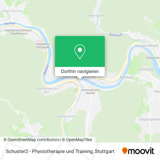 Schuster2 - Physiotherapie und Training Karte