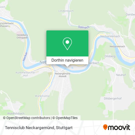 Tennisclub Neckargemünd Karte